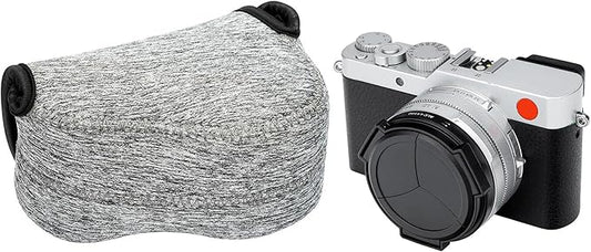 KIWIFOTOS Neoprene DSLR Camera Sleeve for Leica D-LUX 8 7 Fujifilm X30 X70 Sony ZV-E10 A6100 A6400 A6600 +16-50mm Lens Nikon COOLPIX P7800 Travel Camera Case Pouch