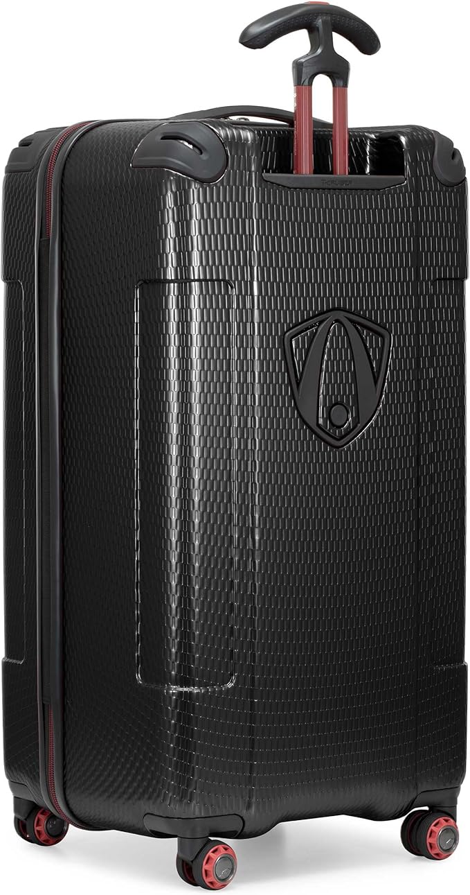 Traveler's Choice Maxporter II Polycarbonate Hardside Trunk with Spinner Wheels, Black, 31-Inch Trunk | Luggage, Spinner, Trunk