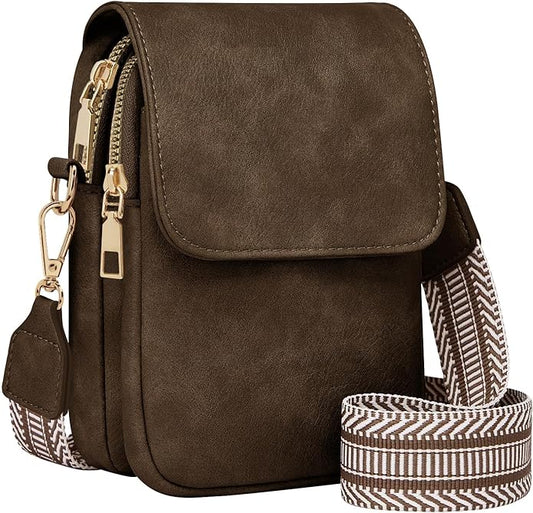 Fashion Small Crossbody Bags for Women Trendy Designer Cell Phone Purses Wallets with Card Holder Anti Theft Travel