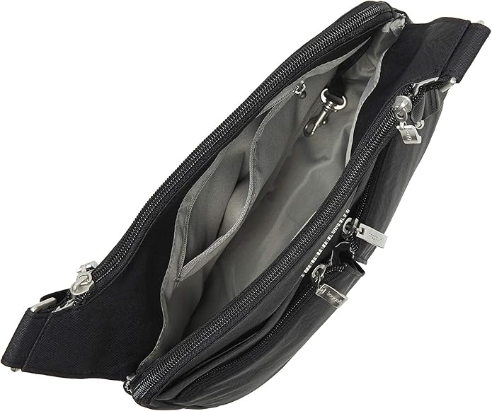 Baggallini Crossbody Travel Bag 11x8.5 Lightweight Water-resistant Nylon Handbag