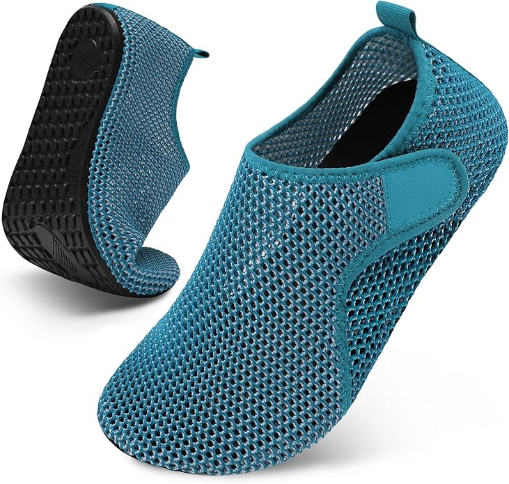 Scurtain Barefoot Water Shoes for Women Men Beach Swim Aqua Socks Summer Quick-Dry Sandals Slippers