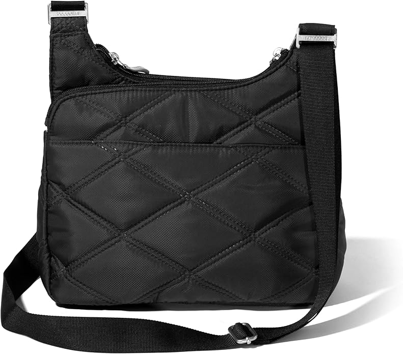 Baggallini Crossbody Travel Bag 11x8.5 Lightweight Water-resistant Nylon Handbag