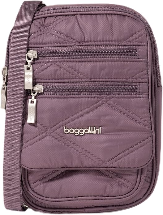 Baggallini Journey Crossbody Bags for Women 9x6 Small Lightweight Travel Handbag W/RFID