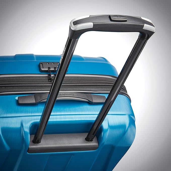 Samsonite Centric 2 Hardside Expandable Luggage with Spinner Wheels, 2-Piece Set (20/28),Caribbean Blue