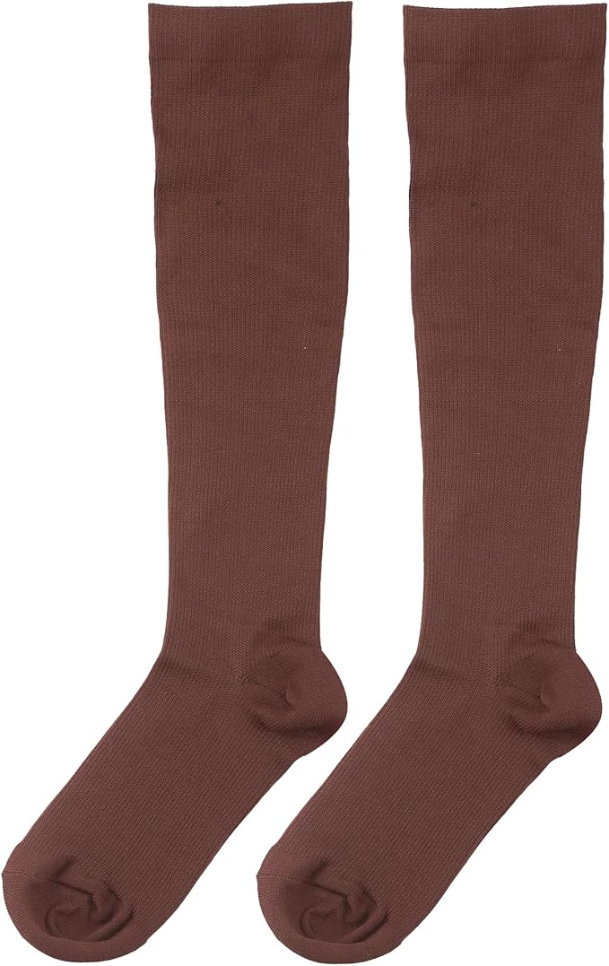 Bestjybt Compression Socks for Women & Men Circulation 15-20 mmHg Support Socks for Athletic Running Cycling
