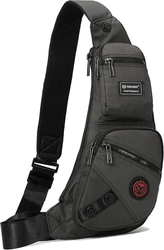 NICGID Sling Bag Chest Shoulder Backpack Crossbody Bags Casual Daypack for Men Women