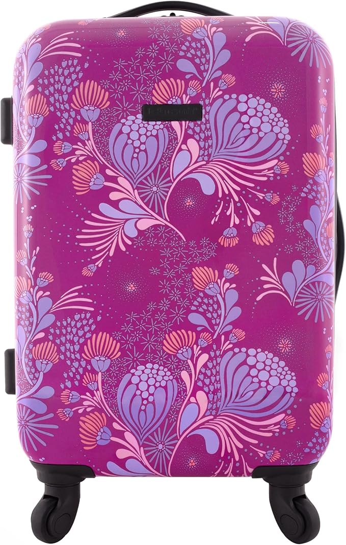 Bella Caronia 3 Piece or 20" Carry-On Voguish Luggage Set, Style Flora, 20" Carry-On