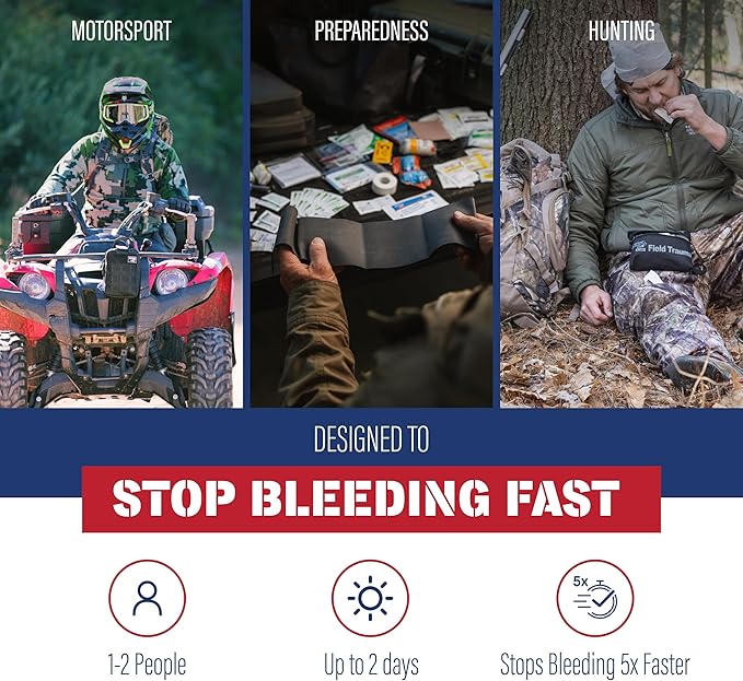 Adventure Medical Kits Field Trauma Medical Kit with QuikClot