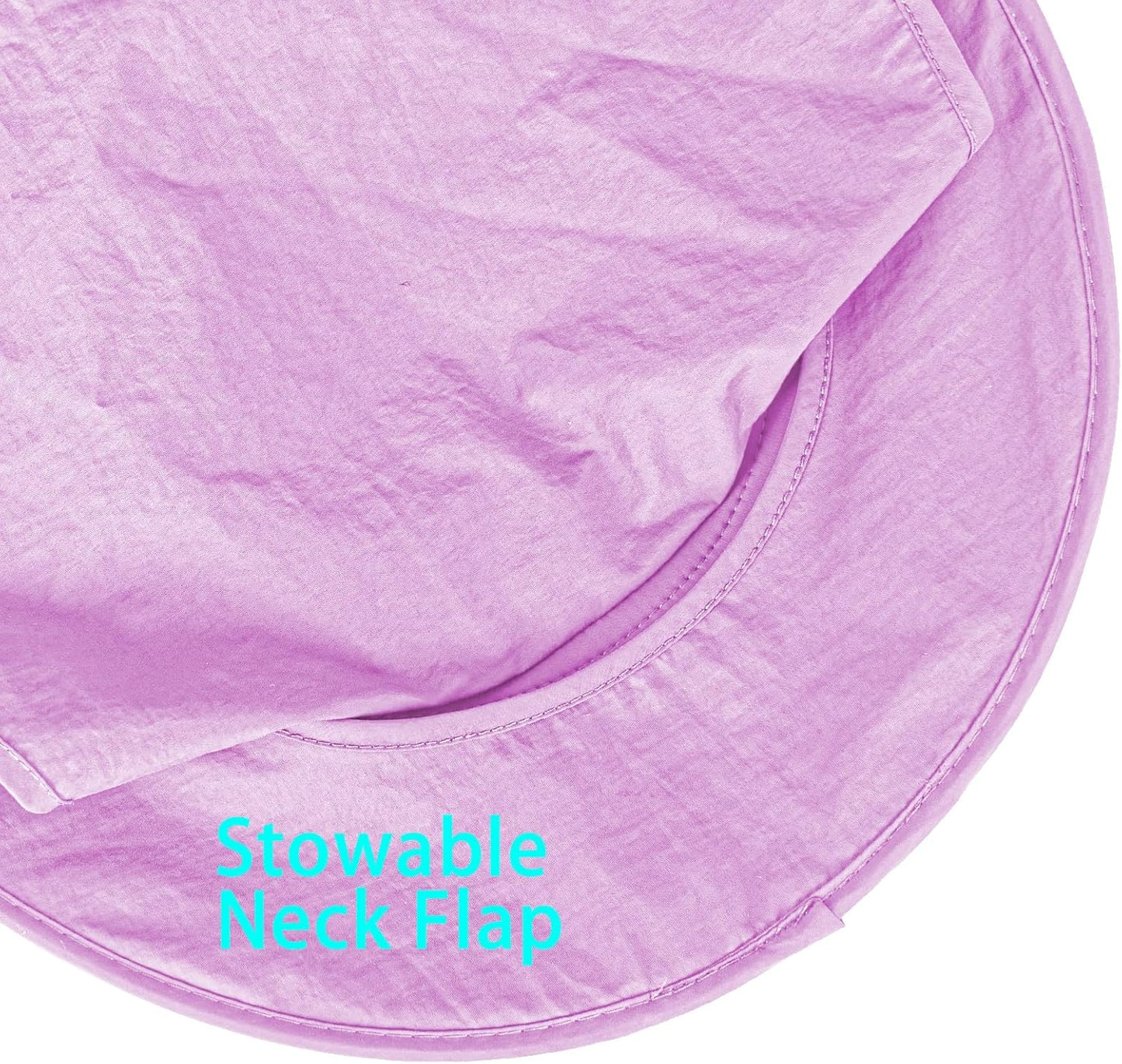 Sun Hats for Men Women Fishing Hat UPF 50+ Breathable Wide Brim Bucket Hats Summer UV Protection Safari Hat with Neck Flap