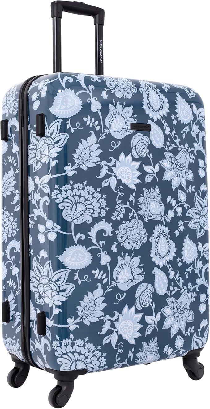 Bella Caronia 3 Piece or 20" Carry-On Set Voguish Luggage Set, Royal Pattern, 3 Piece Set
