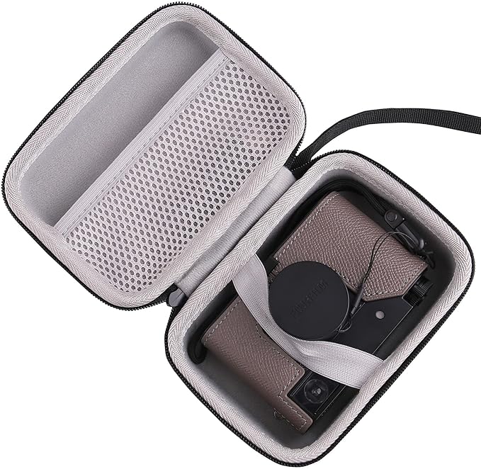 Hard EVA Carrying Storage Case Compatible with FUJIFILM X Half Premium Compact Camera Protective Travel storage box (small)