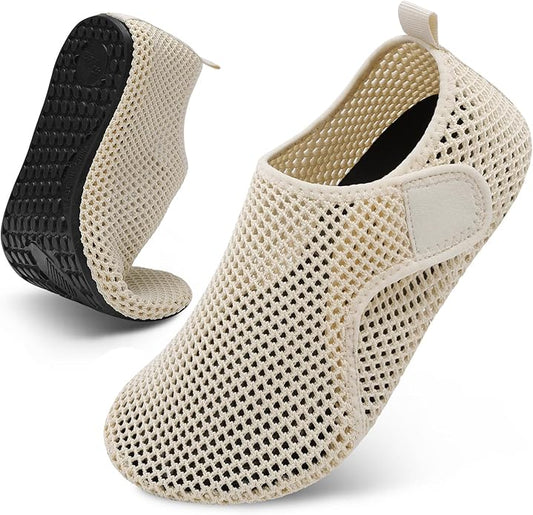 Scurtain Barefoot Water Shoes for Women Men Beach Swim Aqua Socks Summer Quick-Dry Sandals Slippers