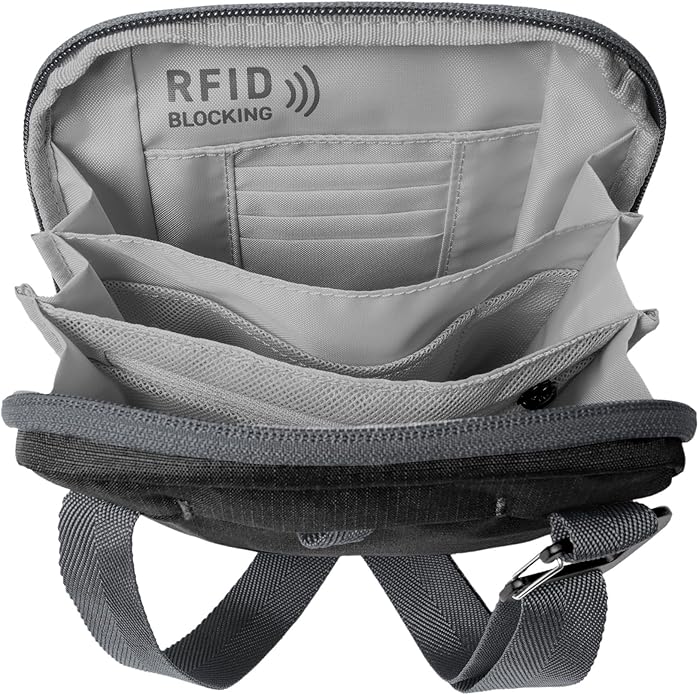 Stash RFID Crossbody Bag