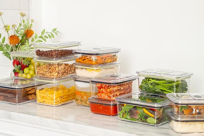 Latchlok Click 20 Piece Food Storage Container Set, Storm