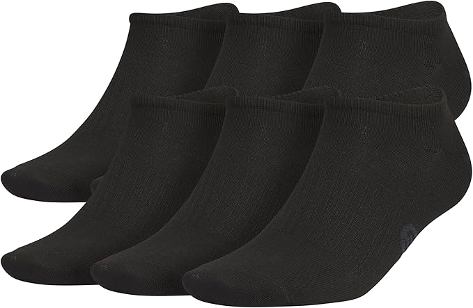 adidas Men's Superlite No Show Socks (6 Pairs) Lightweight & Breathable