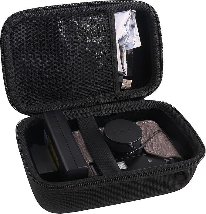 Hard EVA Carrying Storage Case Compatible with FUJIFILM X Half Premium Compact Camera Protective Travel storage box (big)