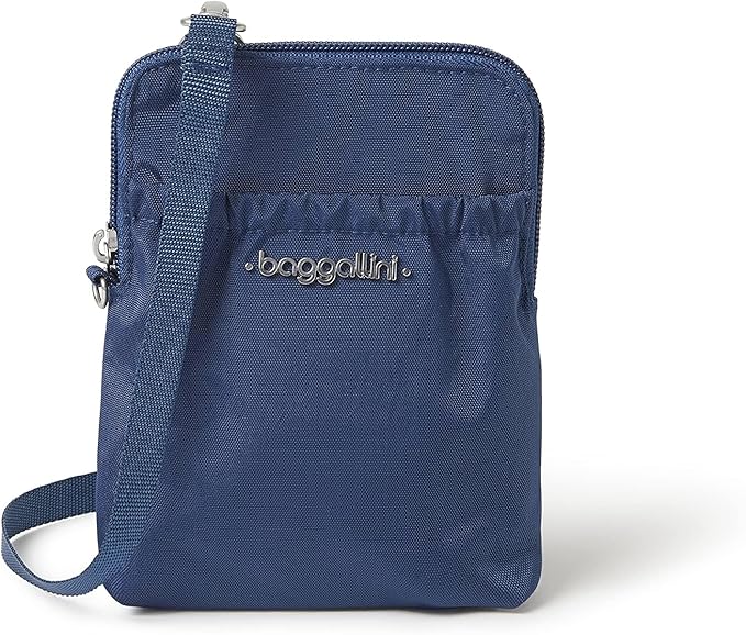 Baggallini Bryant Pouch Small Crossbody Bag for Women - Phone Purse with Crossbody Strap - Lightweight Crossbody Pouch