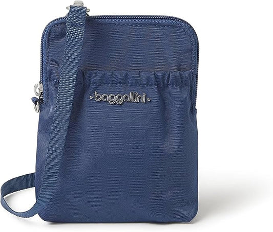 Baggallini Bryant Pouch Small Crossbody Bag for Women - Phone Purse with Crossbody Strap - Lightweight Crossbody Pouch