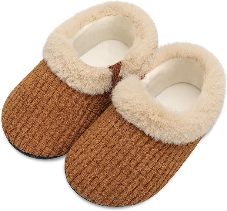 Centipede Demon Toddler Slippers for Boys Girls Slip on Kids Baby Toddlers House Shoes Lightweight Barefoot Furry Sock Shoes Indoor Outdoor Warm Walking Shoes