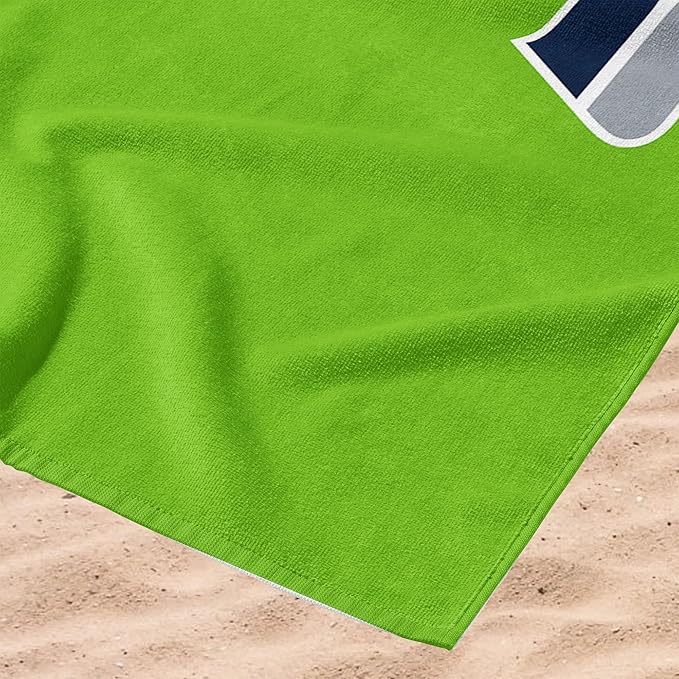 Northwest NFL Oversized Microfiber Beach Towel, 60 x 70 Inches – Quick Dry, Sand Resistant, Lightweight, Highly Absorbent, Shibori Design