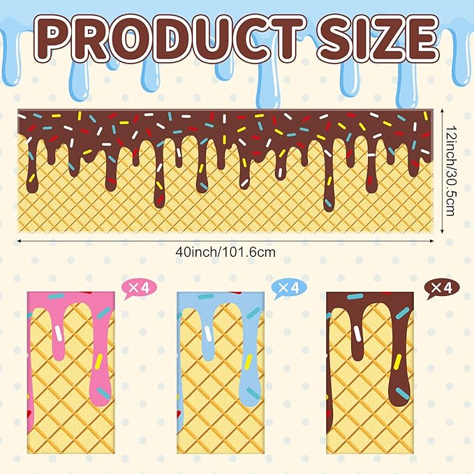 Booson 12 Pcs Baseball Drip Cooling Towels 40"x12" Cream Baseball Ice Towel Party Favors for Boys Girls Player Coach Sport Team Gifts Stuffer