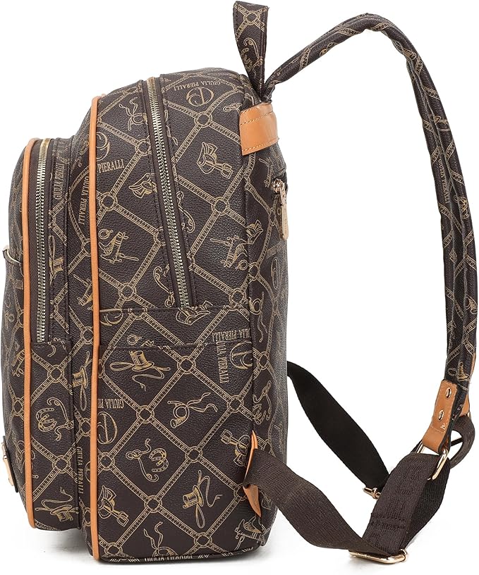 MKP COLLECTION Elegant Women's Backpack Purse - Premium Anti-Scratch Vegan Leather Fashion Daypack with Multi-Pocket Organizer - Stylish Travel & Work Rucksack for Ladies