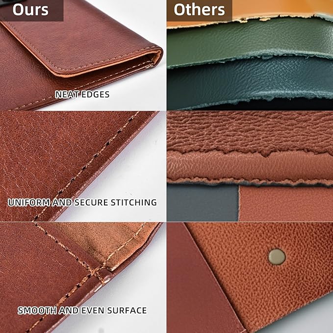 Black PU Leather File Folder, Snap Closure File Organizer, Document Organizer, Laptop Sleeve Notebook Case, A4 Envelopes Filing Folder