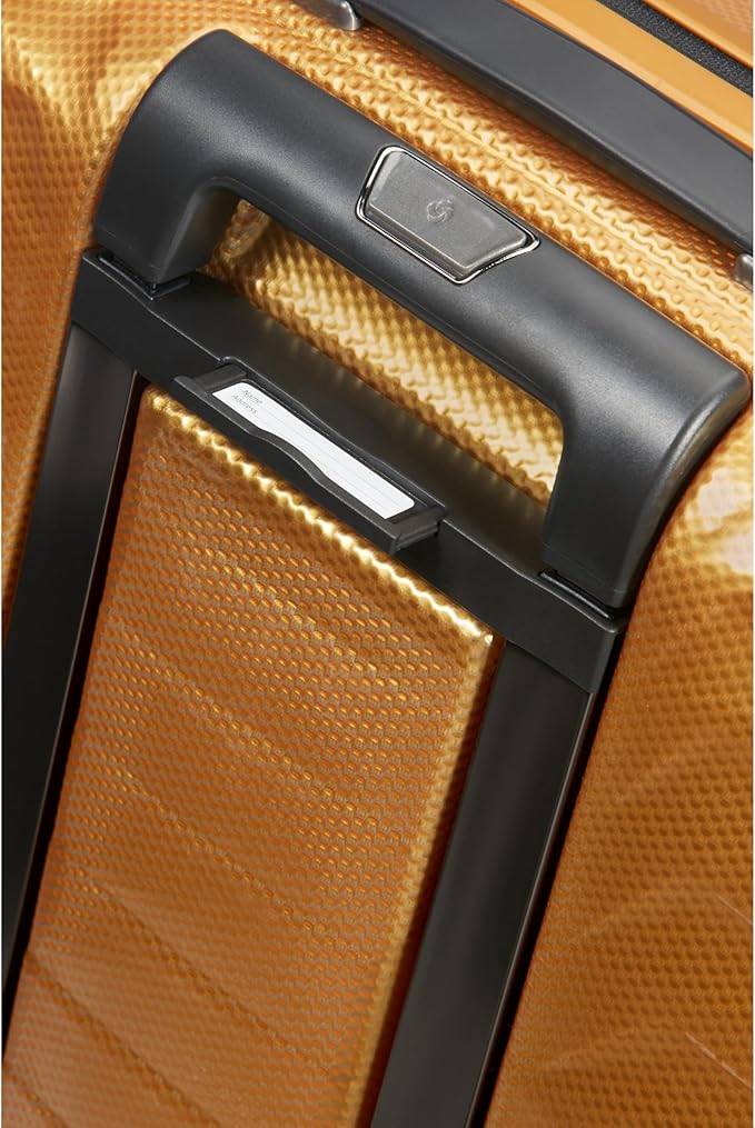 Samsonite Proxis X-Large Hardside Luggage with Dual Spinner Wheels - Innovative Roxkin™ Lightweight Shell With Ultimate Durability- Includes TSA Lock, Ergonomic Telescoping Handle - Honey Gold