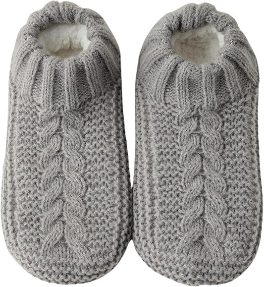 Vihir Cozy and Warm Men Slipper Socks - Non-Slip and Stylish Floor Socks Indoor House Shoes,beige