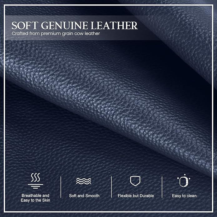 befen Anti-theft Crossbody Bag for Women Genuine Leather, Small Cross Body Shoulder Handbags with RFID Card Slots