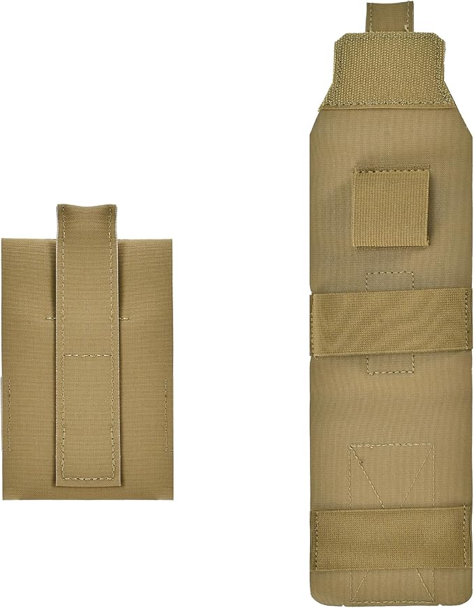Mini IFAK Micro Trauma Pouch | Compact Empty EDC First Aid Organizer | Portable Stop Bleeding Supplies Pouch for Medic Gear & Survival Kits