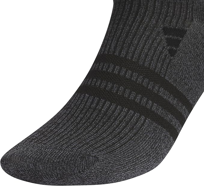 adidas Men's Superlite No Show Socks (6 Pairs) Lightweight & Breathable
