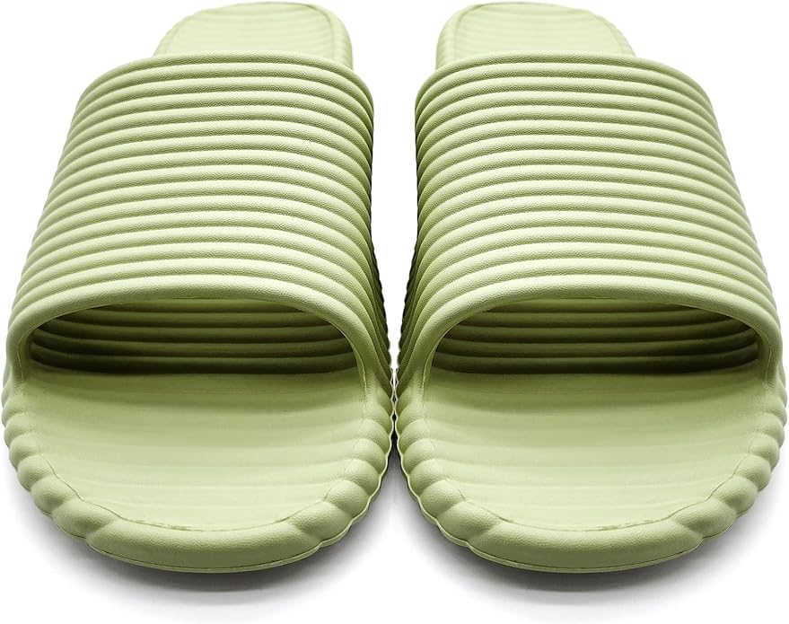 Quick Drying Shower Slippers For Women And Men Lightweight Open-toe EVA Non-Slip Slides Sandals Indoor And Outdoor Slipper For Bathroom,Spa,Pool,Gym,Beach