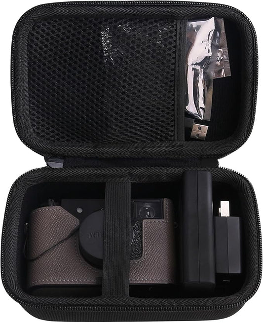Hard EVA Carrying Storage Case Compatible with FUJIFILM X Half Premium Compact Camera Protective Travel storage box (big)