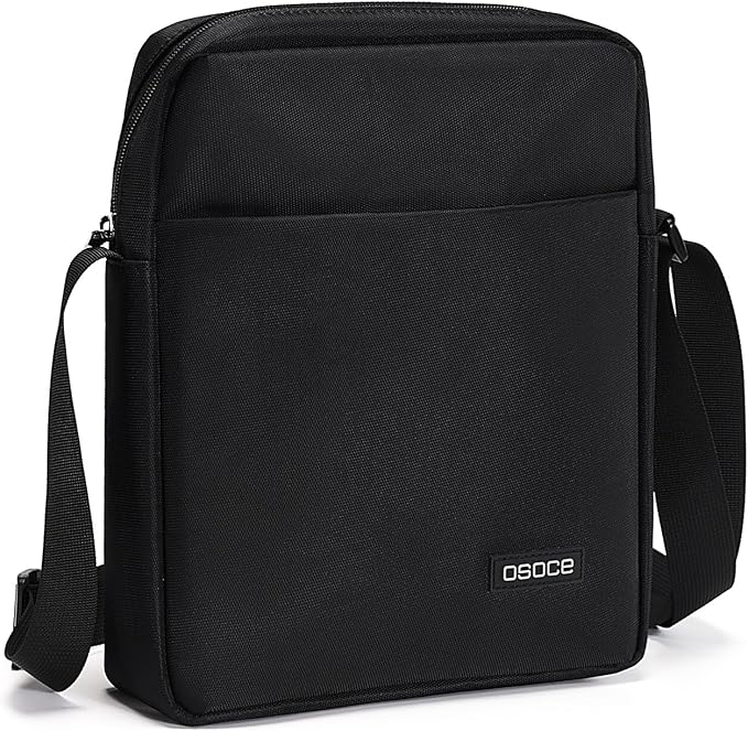 Messenger Bag, Crossbody Bag Shoulder Bag for Men Water Resistant Man Bag Man Purse for Business Office | Slim Business Design, Lightweight Commuter