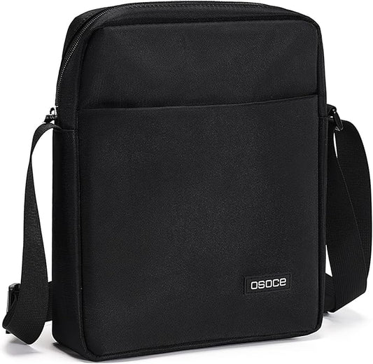 Messenger Bag, Crossbody Bag Shoulder Bag for Men Water Resistant Man Bag Man Purse for Business Office | Slim Business Design, Lightweight Commuter