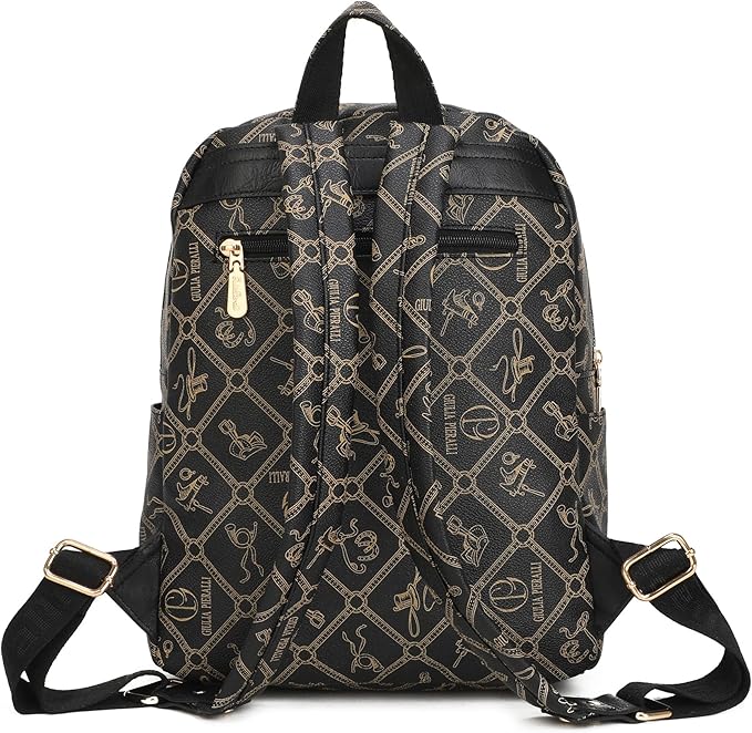 MKP COLLECTION Elegant Women's Backpack Purse - Premium Anti-Scratch Vegan Leather Fashion Daypack with Multi-Pocket Organizer - Stylish Travel & Work Rucksack for Ladies