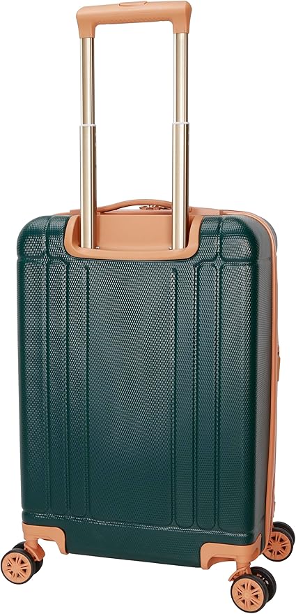 Dockers Hooper Hardside Expandable 8-Wheel Spinner Travel Checked Luggage, 3-Piece Set, Ponderosa Pine
