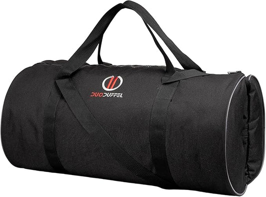 Bag – Convertible 2-in-1 Gym and Travel Bag with Dual Large Pockets, Adjustable Center Gap, Water Repellent Polyester, Perfect for Sports, Fitness, and Weekend Trips (Large Size)