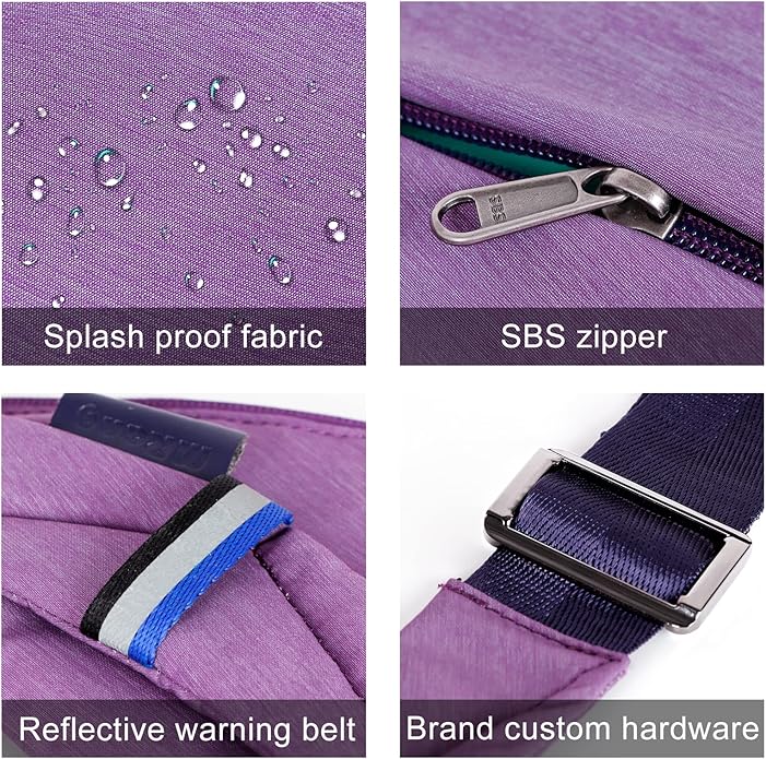 MRang Sling Crossbody Bags Trendy Travel Anti Theft Safe Purse Bags for Women Men Waterproof