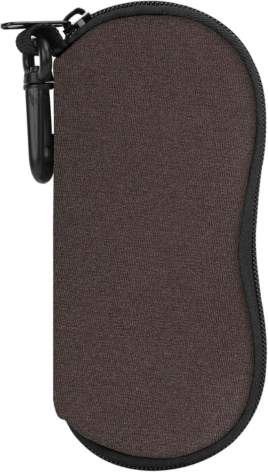 MoKo Sunglasses Soft Case Ultra Light Neoprene Zipper Eyeglass Case for Men Women