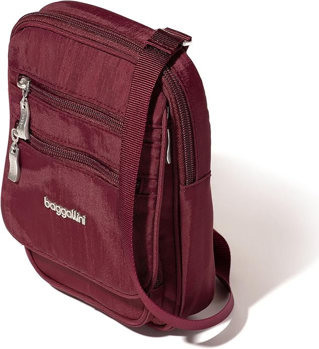 Baggallini Journey Crossbody Bags for Women 9x6 Small Lightweight Travel Handbag W/RFID
