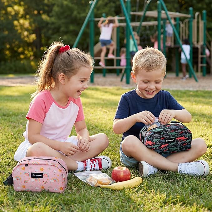 Cerbonny Small Cooler Bag Freezable Lunch for Work School Travel,Leak-proof Bag,Snack Bags for Kids/Adults,Freezer Bags,Freezable Lunch Bag