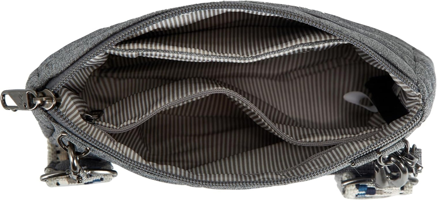 Travelon unisex-adult Anti-Theft Boho Clutch Crossbody