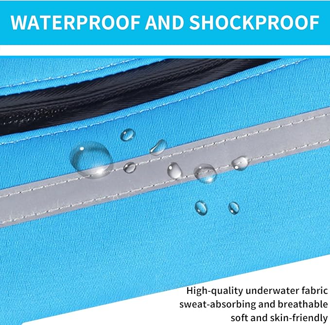 Anti-Theft Invisible Waist Bag, Lightweight Adjustable Waterproof & Anti-Theft Money Belt, Multifunctional with Water Bottle Strap, Secure Hidden Travel Wallet for Sports, Travel & Daily Use (#1)