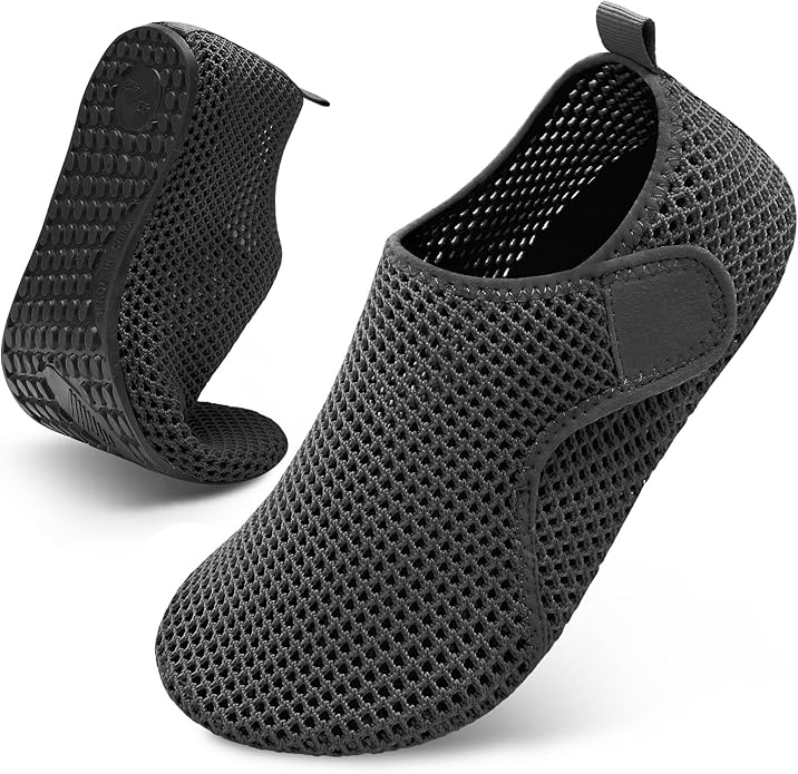 Scurtain Barefoot Water Shoes for Women Men Beach Swim Aqua Socks Summer Quick-Dry Sandals Slippers