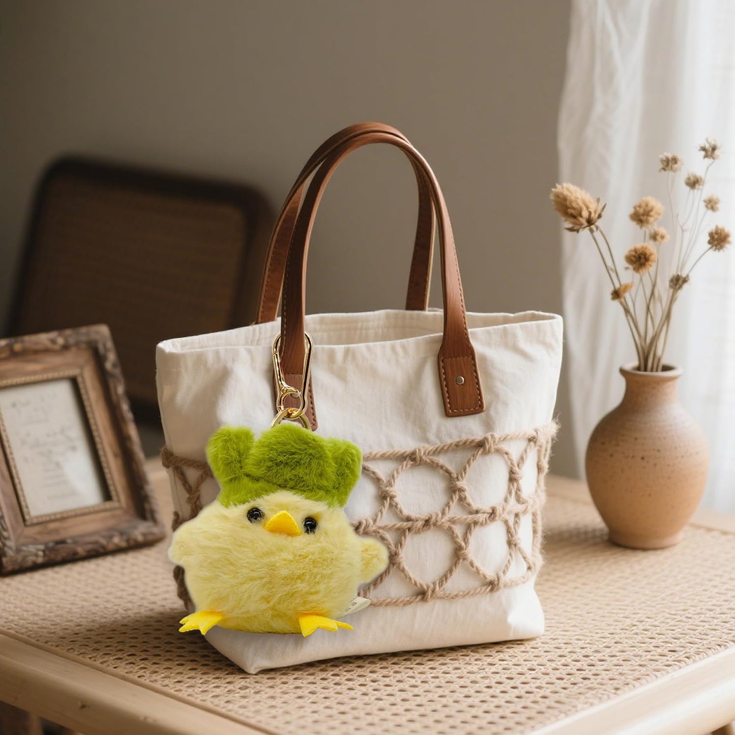 Keychain Keyring Set for Men Women Classic Metal Home Car Key Holder Organizer Portable Carabiner Clip Accessories 2PCS