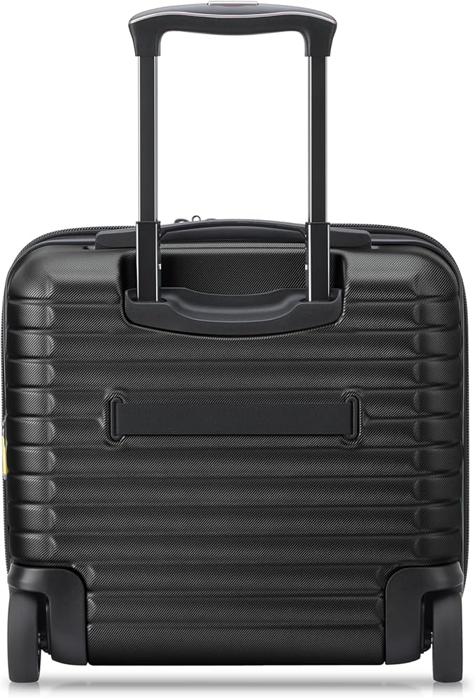 DELSEY PARIS Cruise 3.0 Hardside Underseater Carry On Luggage with 2 Wheels, Black