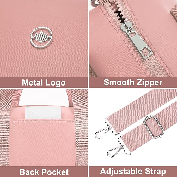 Mini Gym Bag Pink+Duffle Bag Pink