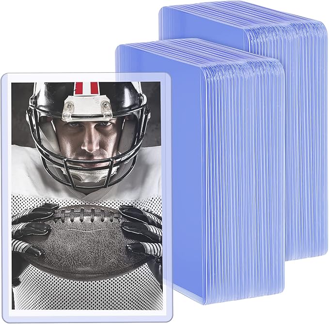 Outus 4 x 6 Inches Acrylic Photo Holder Rigid Plastic Baseball Card Pocket Protector Clear Acrylic Sleeve Sheet Protector for Sport Card & Photo(60 Pieces)